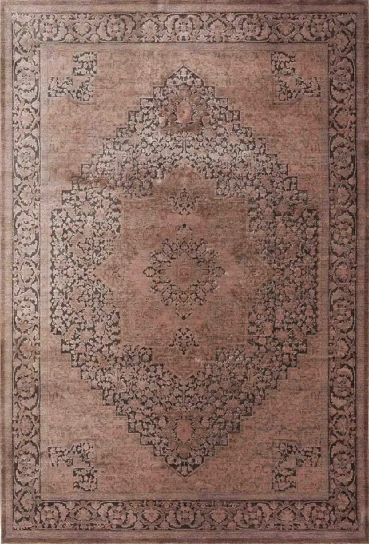 Dalyn Rug Company Vizcia Brown 8'x10' Style 2 Area Rug