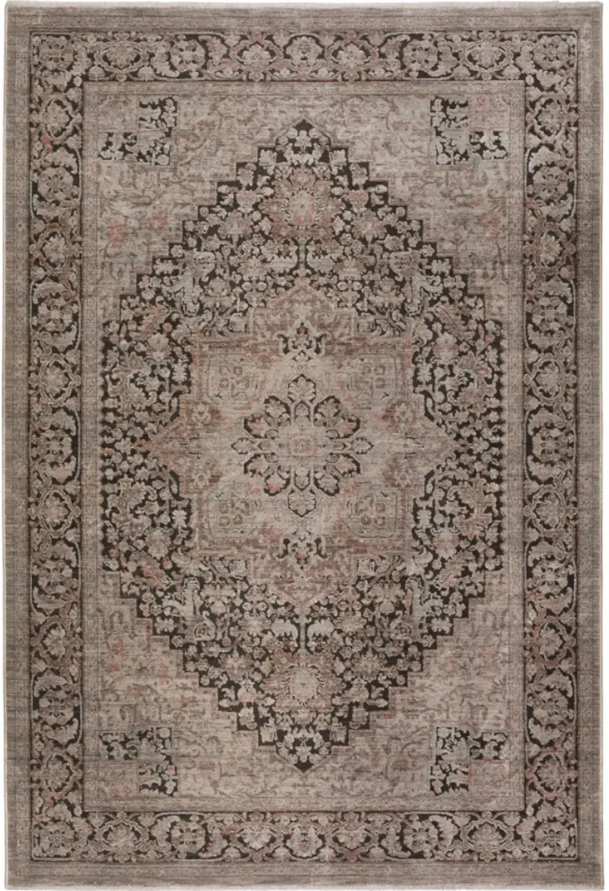 Dalyn Rug Company Vizcia Gray 5'x8' Style 2 Area Rug