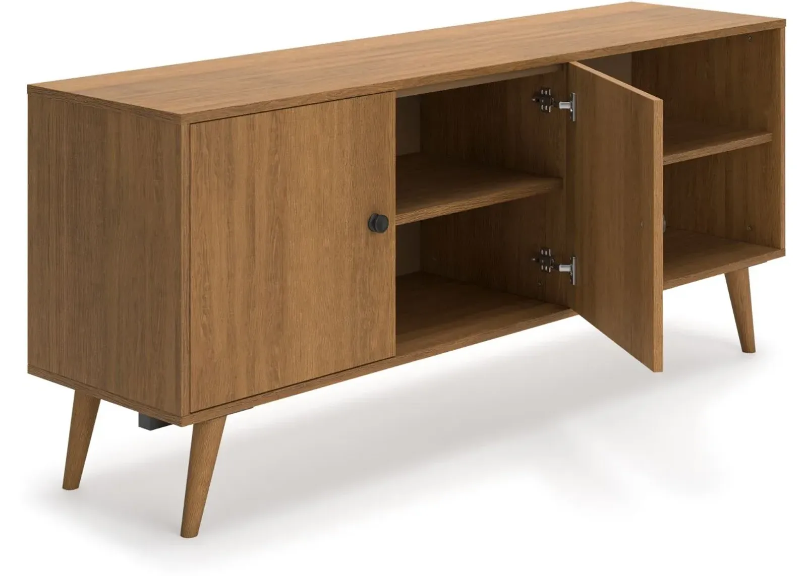 Signature Design by Ashley® Thadamere Light Brown Large TV Stand