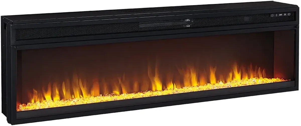 Signature Design by Ashley® Entertainment Accessories Black Wide Fireplace Insert