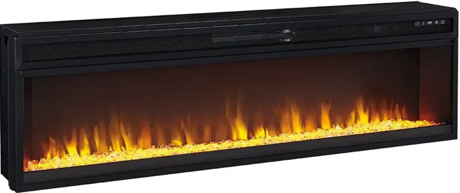 Signature Design by Ashley® Entertainment Accessories Black Wide Fireplace Insert