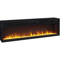 Signature Design by Ashley® Entertainment Accessories Black Wide Fireplace Insert