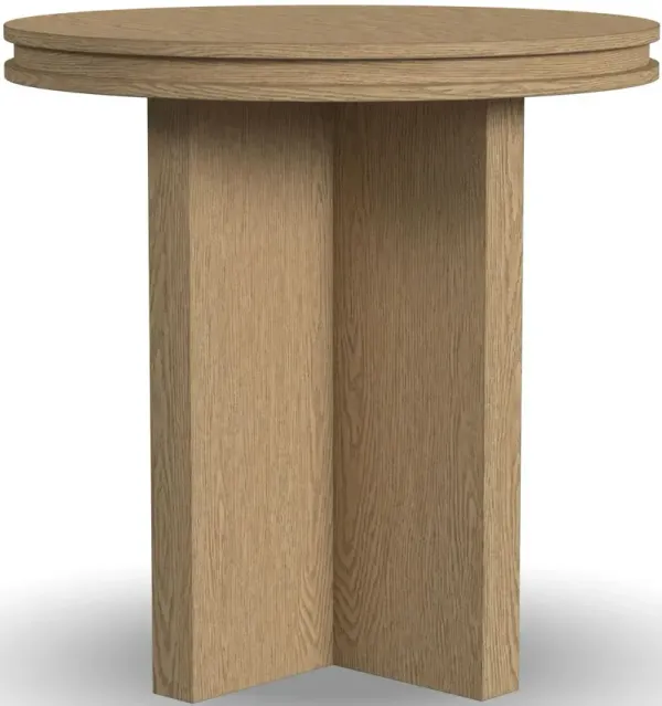 Flexsteel® Waterfall Oak Round End Table