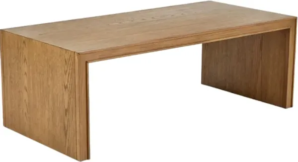 Flexsteel® Waterfall Light Oak Coffee Table