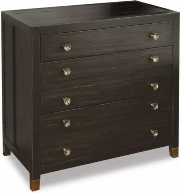Flexsteel® Cologne Dark Brown Oak Nightstand