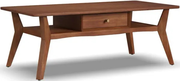 Flexsteel Ludwig Walnut Cocktail Table