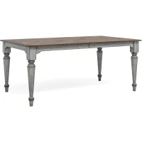 Flexsteel® Plymouth® Distressed Graywash Rectangular Dining Table