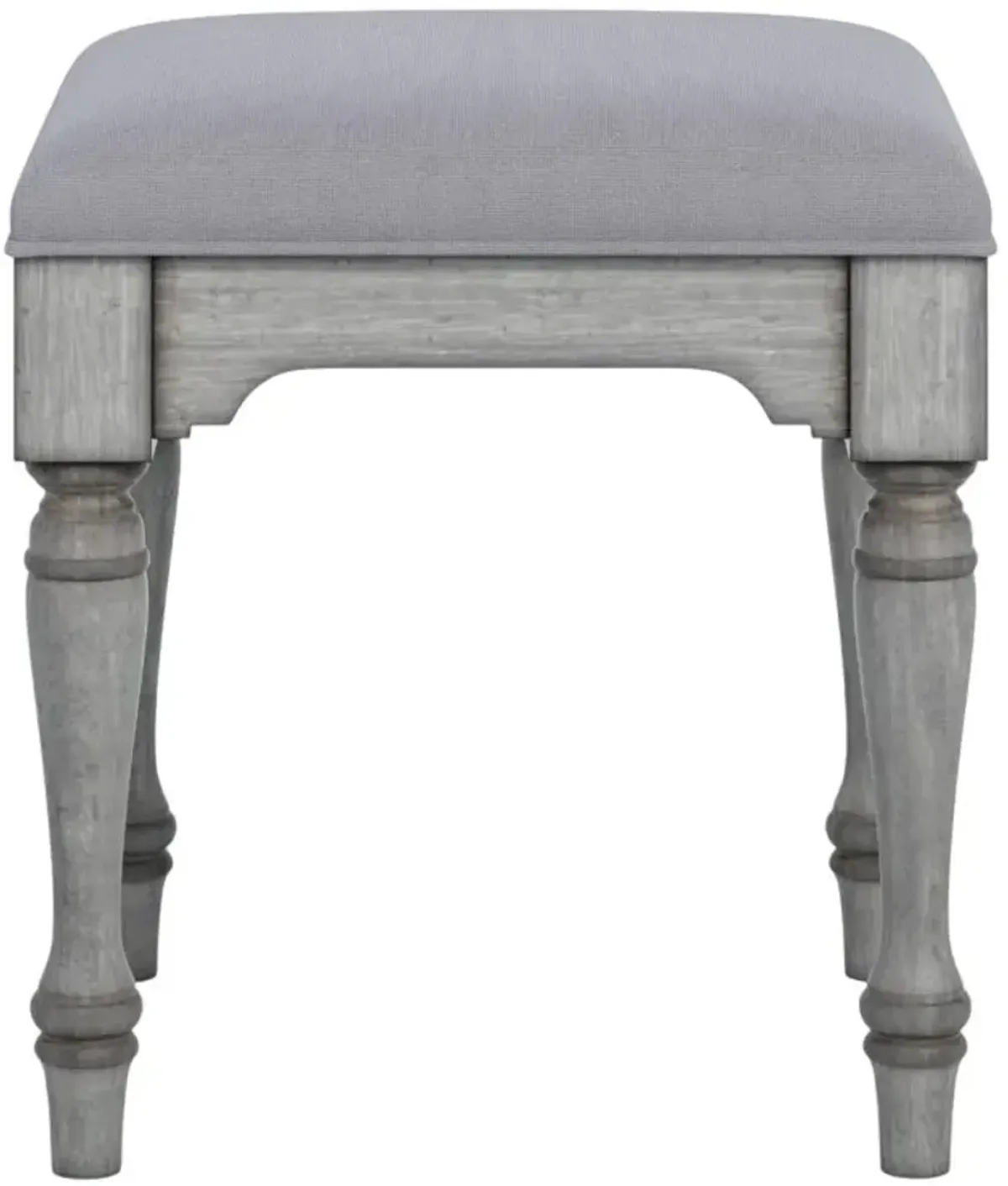 Flexsteel® Plymouth® Distressed Graywash Ottoman