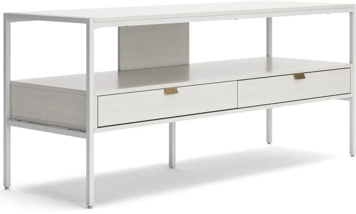 Signature Design by Ashley® Deznee 60" White TV Stand