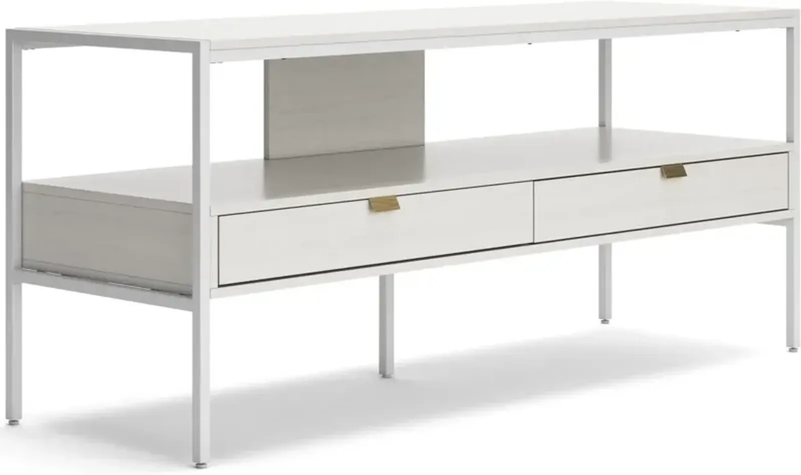 Signature Design by Ashley® Deznee 60" White TV Stand