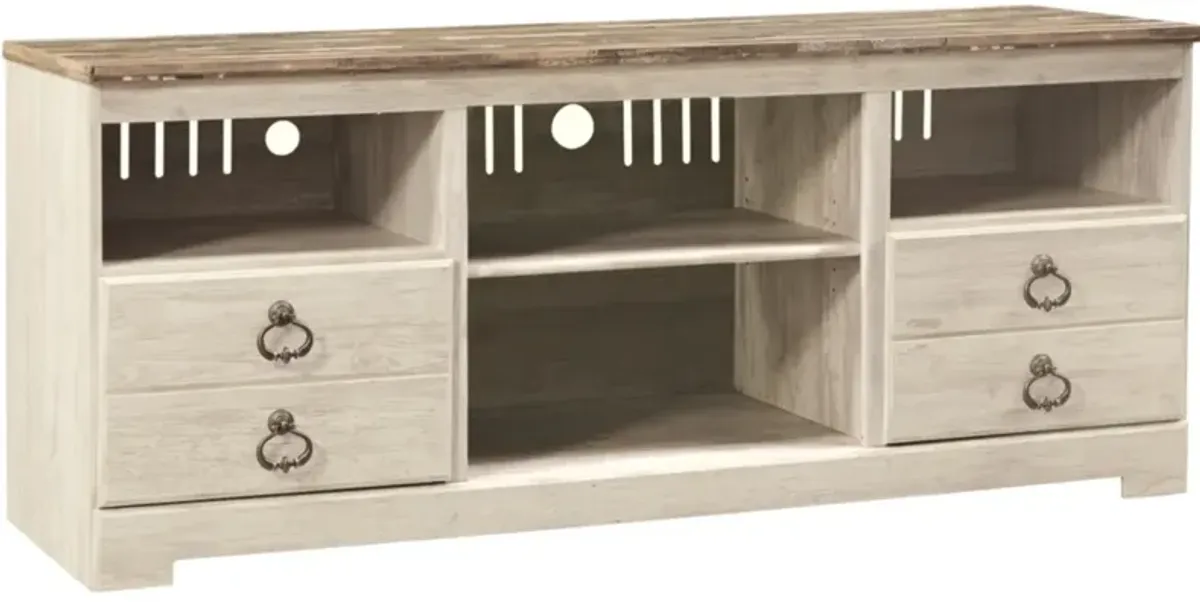 Signature Design by Ashley® Willowton Whitewash TV Stand