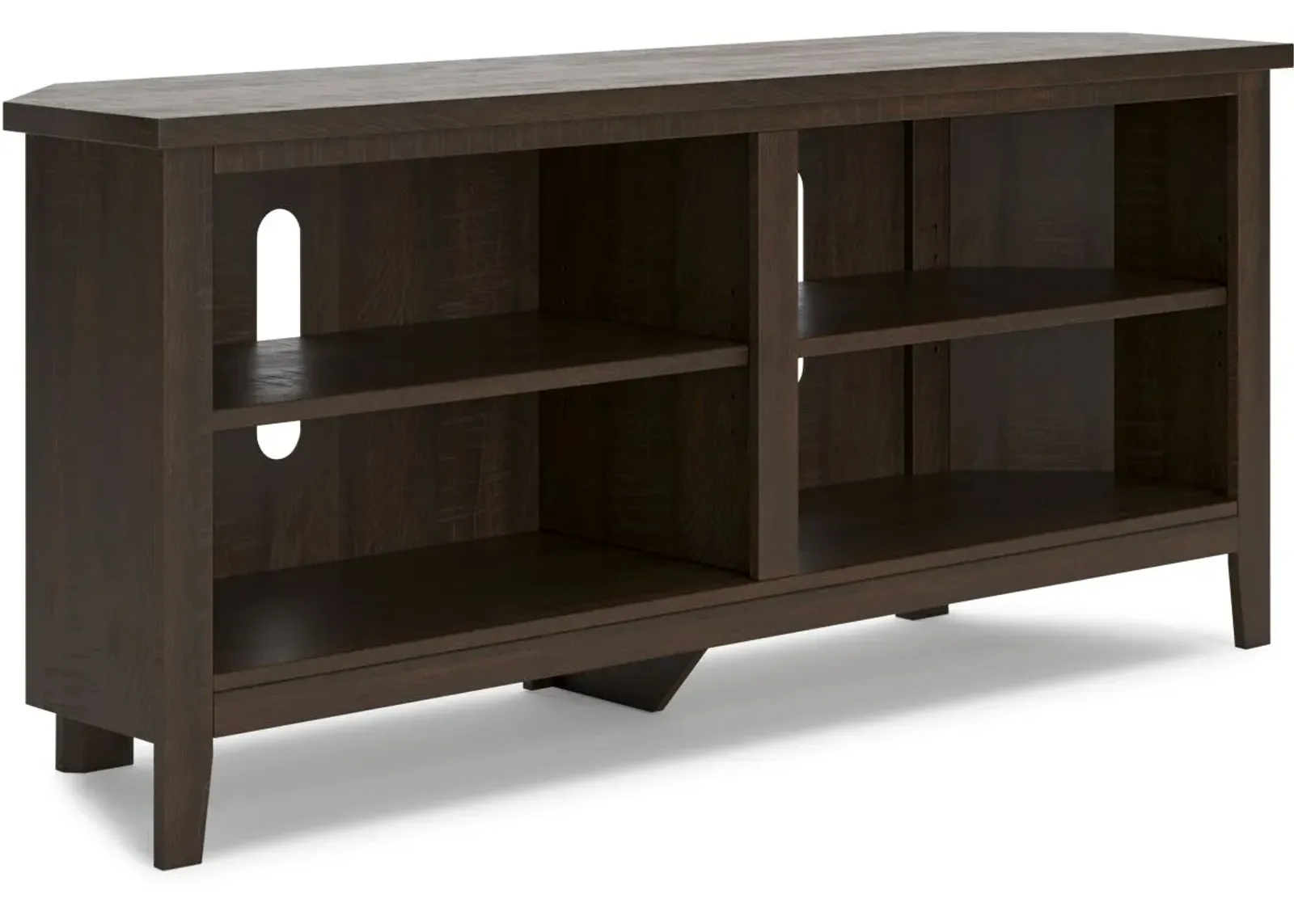 Signature Design by Ashley® Camiburg Warm Brown Corner TV Stand