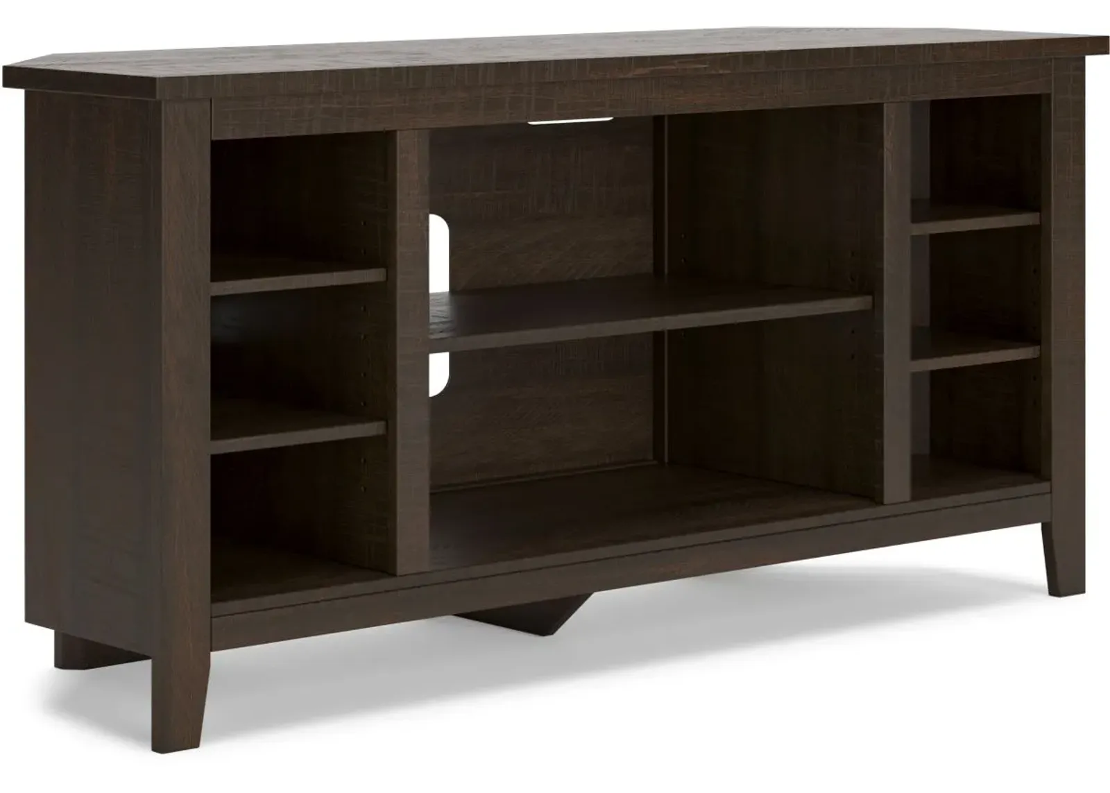 Signature Design by Ashley® Camiburg Warm Brown Corner TV Stand