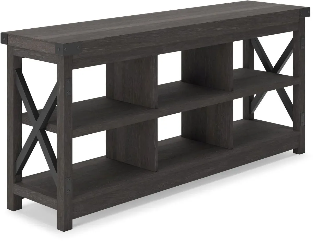 Signature Design by Ashley® Freedan Grayish Brown Large TV Stand