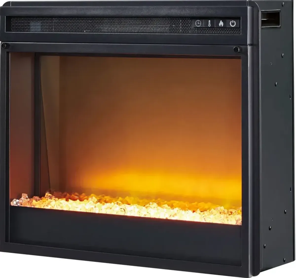 Signature Design by Ashley® Bellaby Whitewash 63" TV Stand with Fireplace