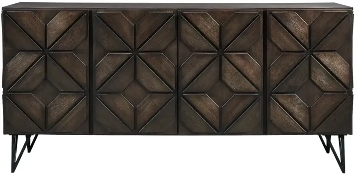 Signature Design by Ashley® Chasinfield Dark Brown 72" TV Stand