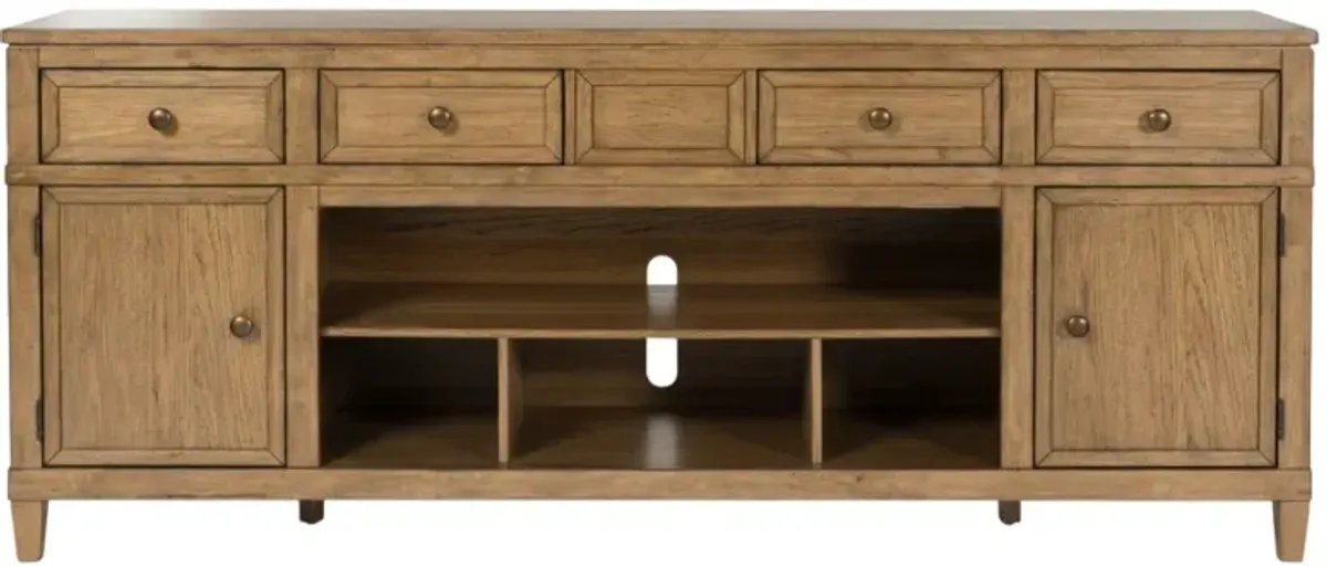 Signature Design by Ashley® Sharlance Light Brown XL TV Stand