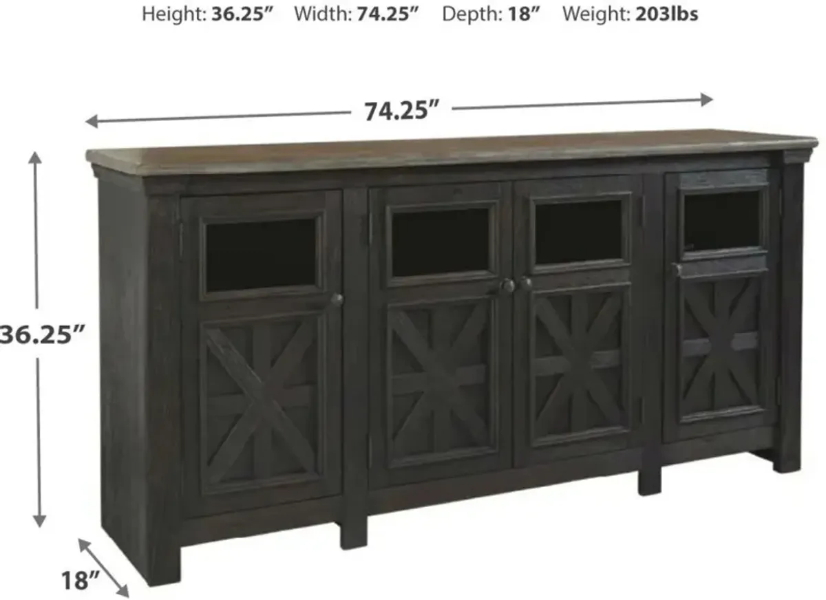 Signature Design by Ashley® Tyler Creek Black/Gray Extra Large TV Stand
