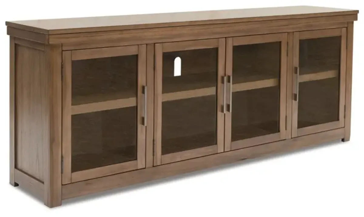 Signature Design by Ashley® Boardernest Light Brown 85" TV Stand