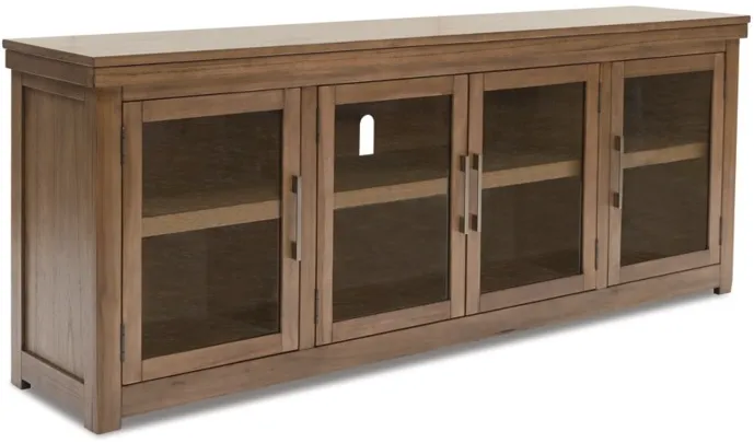 Signature Design by Ashley® Boardernest Light Brown 85" TV Stand