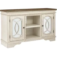 Signature Design by Ashley® Realyn Chipped White TV Stand