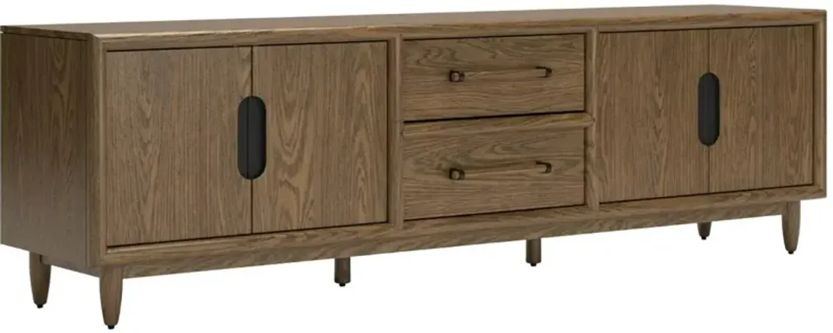 Signature Design by Ashley® Roanhowe Brown TV Stand