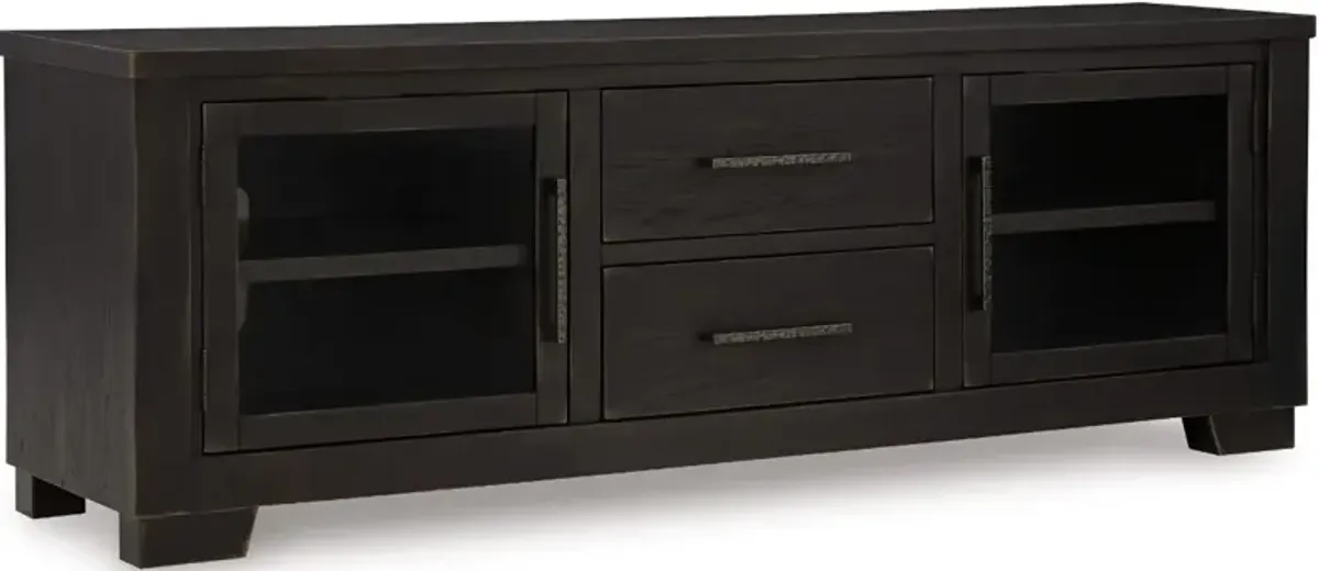 Signature Design by Ashley® Galliden Black 80" TV Stand