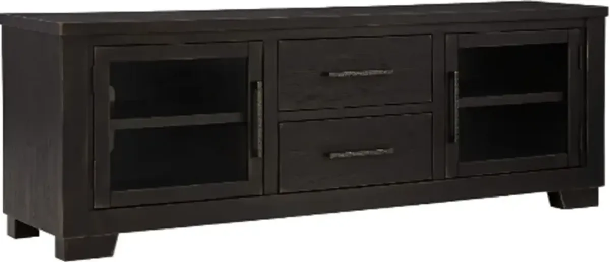 Signature Design by Ashley® Galliden Black 80" TV Stand