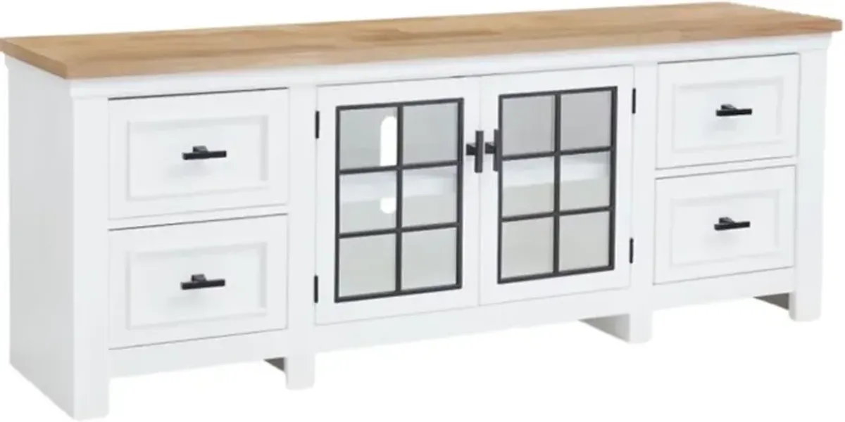 Signature Design by Ashley® Ashbryn Natural/White TV Stand