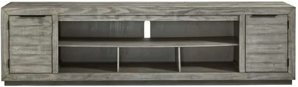 Signature Design by Ashley® Naydell Weathered Light Gray 92" TV Stand