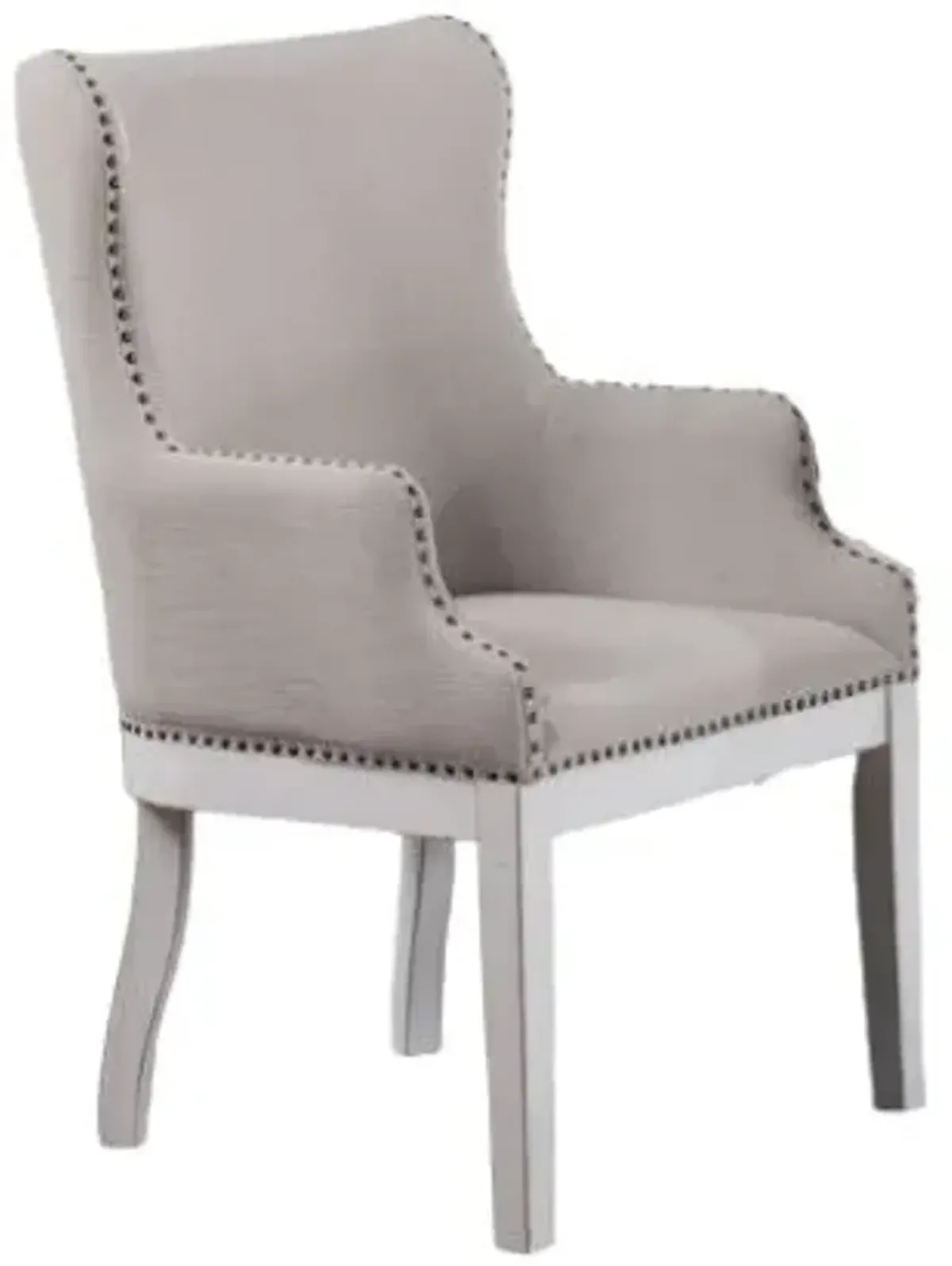 Steve Silver Co. Warren White Dining Arm Chair