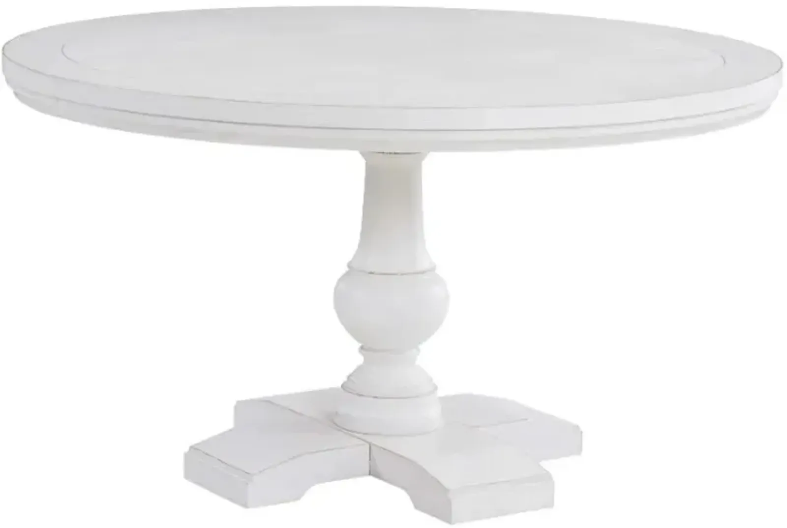 Steve Silver Co. Warren White Round Dining Table