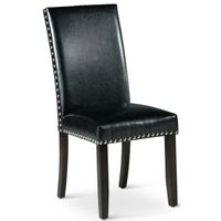 Steve Silver Co. Westby Black Upholstered Side Chair