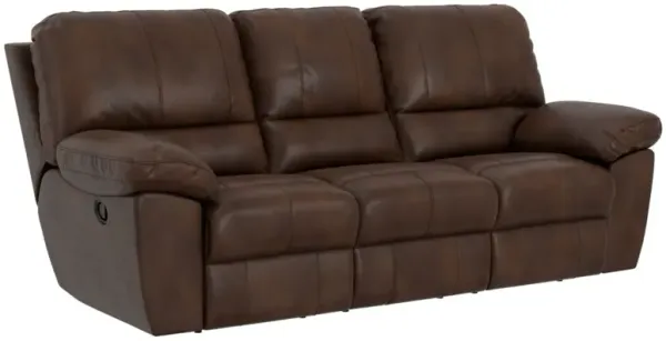 iAmerica Weston Walnut Lay-Flat Reclining Sofa