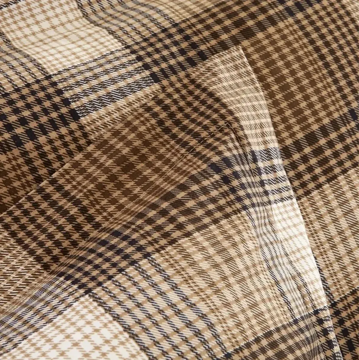 Olliix by Woolrich Lumberjack Multicolor Twin Lumberjack Classic Quilting Soft and Cozy Microfiber Solid Reverse Down Alternative Comforter Set