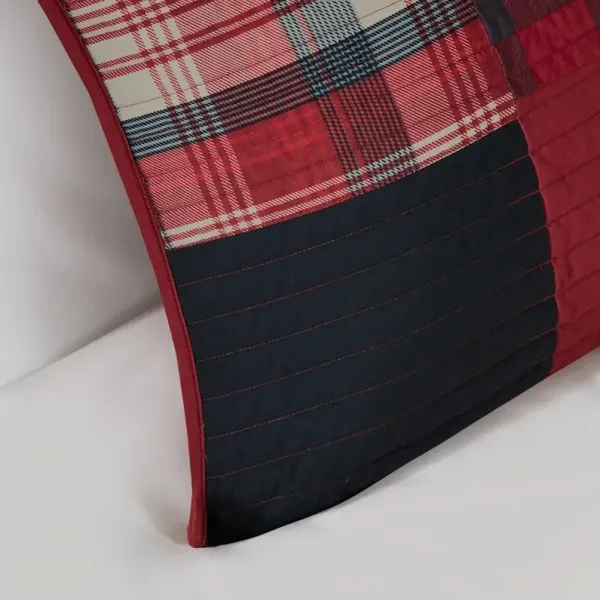 Olliix by Woolrich Red King/California King Sunset Coverlet Mini Set