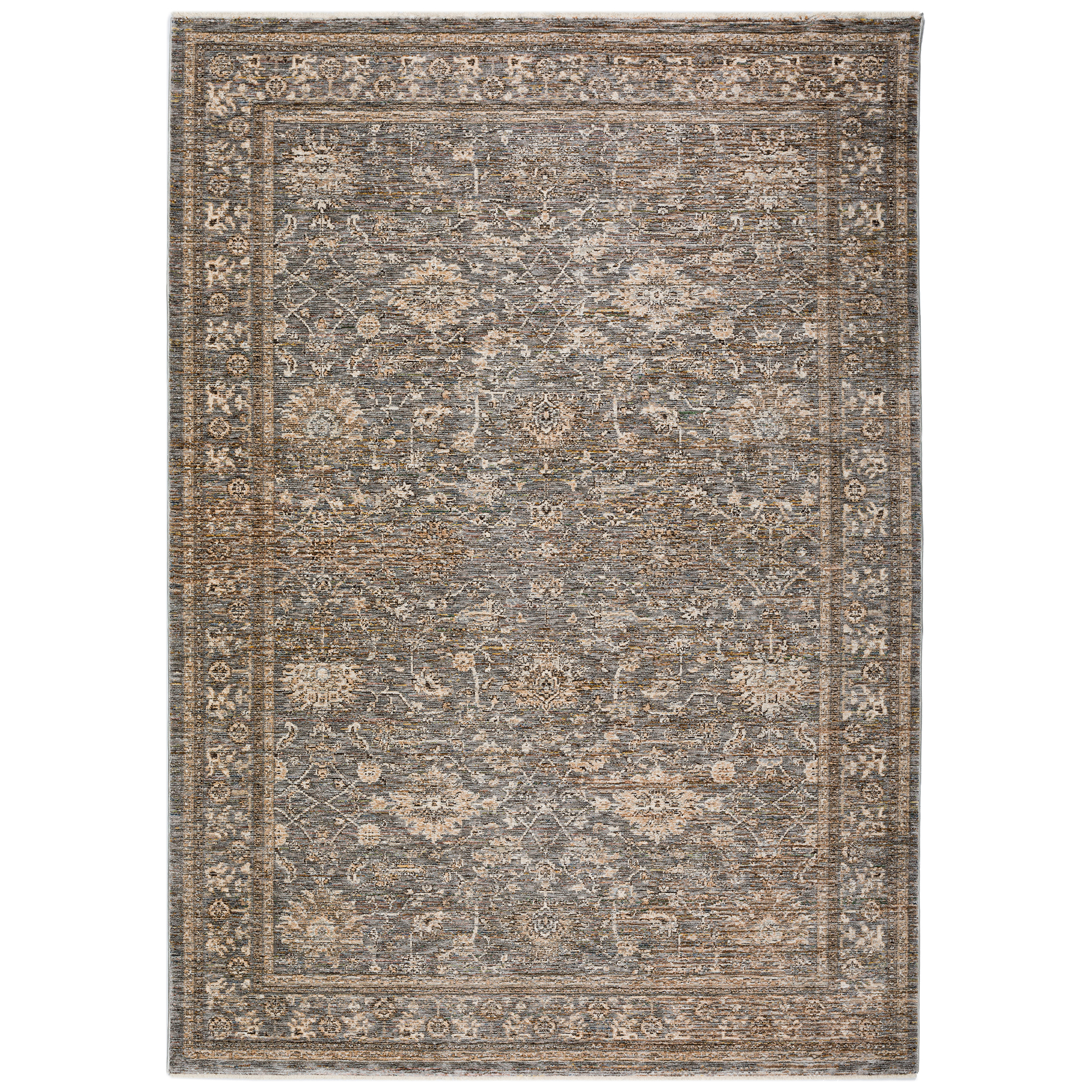 Dalyn Rug Company Yarra Pewter 5'x7' Style 1 Area Rug