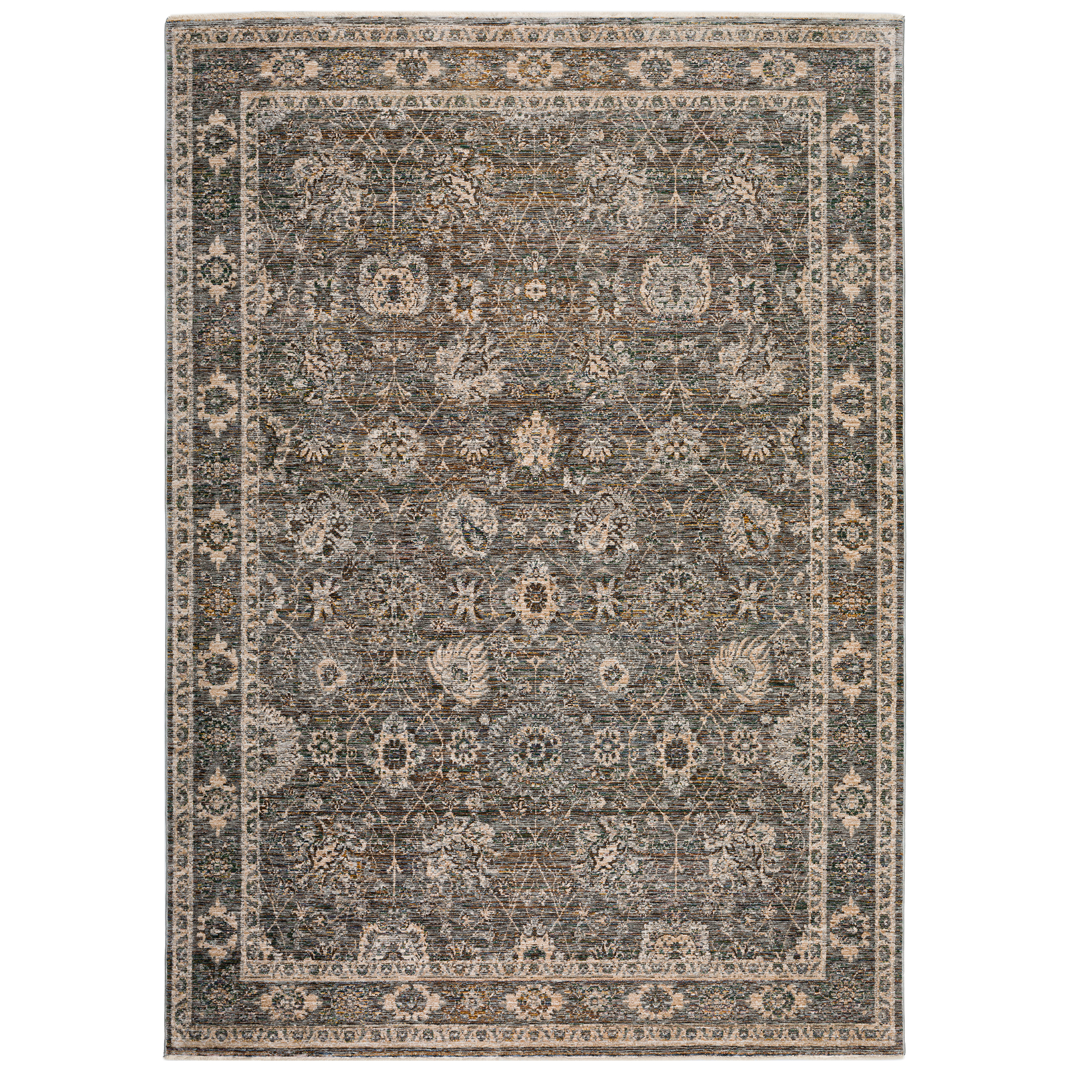 Dalyn Rug Company Yarra Pewter 5'x7' Style 3 Area Rug