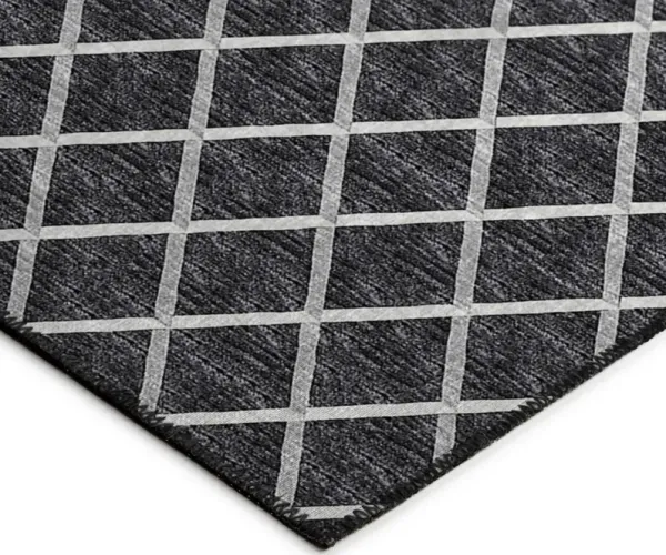 Dalyn Rug Company York Black 5'x8' Area Rug