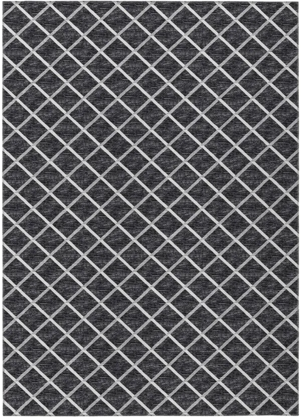 Dalyn Rug Company York Black 5'x8' Area Rug