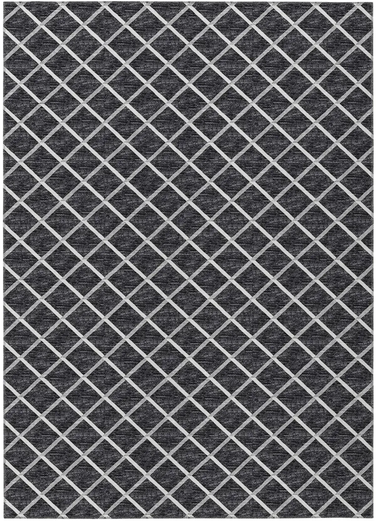 Dalyn Rug Company York Black 5'x8' Area Rug