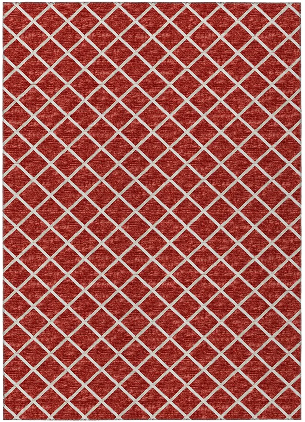 Dalyn Rug Company York Red 5'x8' Area Rug