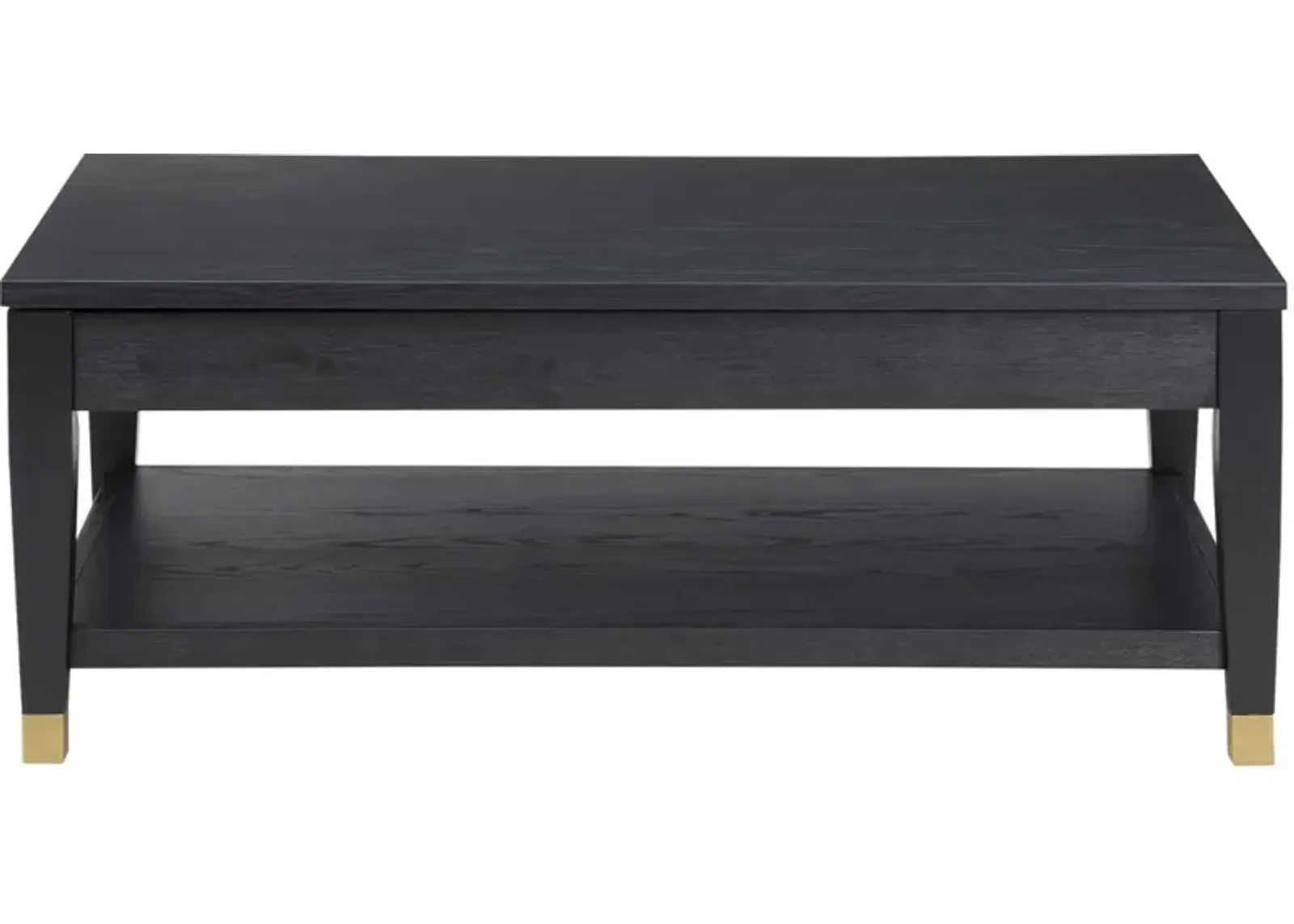 Steve Silver Co. Yves Rubbed Charcoal Cocktail Table