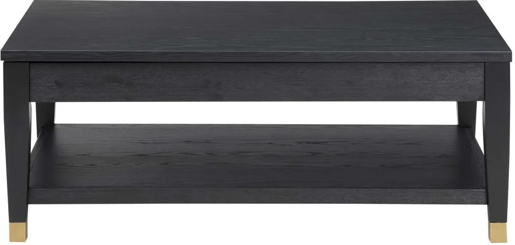 Steve Silver Co. Yves Rubbed Charcoal Cocktail Table