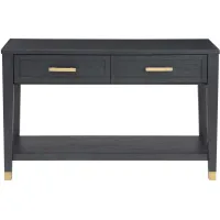 Steve Silver Co. Yves Rubbed Charcoal Sofa Table