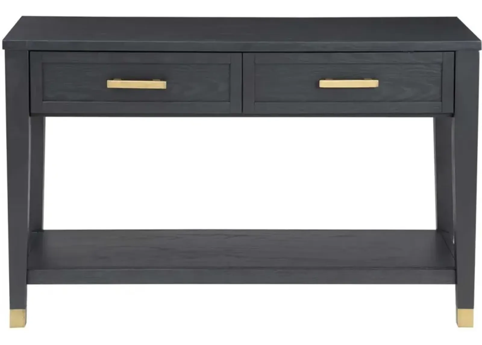 Steve Silver Co. Yves Rubbed Charcoal Sofa Table