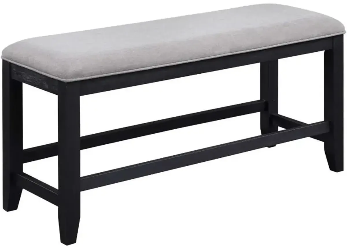 Steve Silver Co. Yves Charcoal 24" Counter Bench