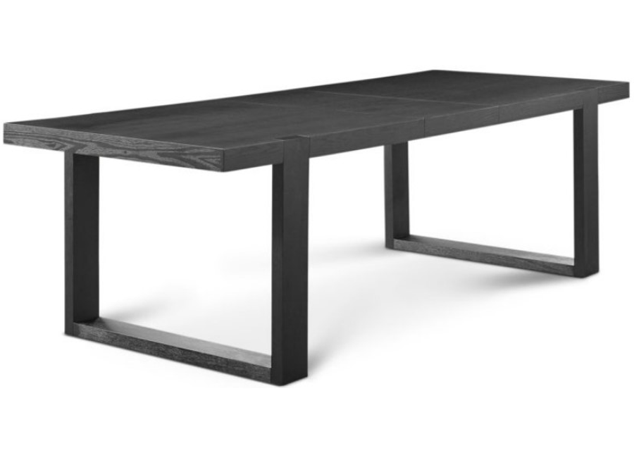 Steve Silver Co. Yves Rubbed Charcoal Dining Table