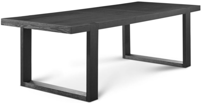 Steve Silver Co. Yves Rubbed Charcoal Dining Table