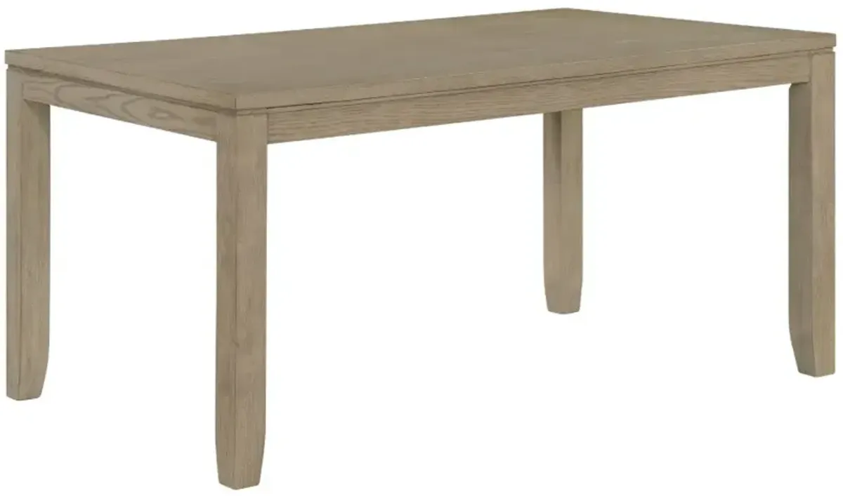 Steve Silver Co. Yorktown 7-Piece Oatmeal Tweed/Sand Dining Set